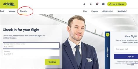 airbaltic check in online